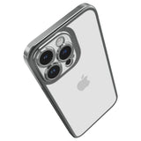 Spigen iPhone 14 Pro Deksel Optik Crystal Chrome Gray