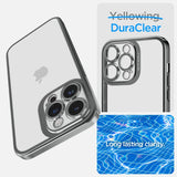 Spigen iPhone 14 Pro Deksel Optik Crystal Chrome Gray
