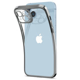 Spigen iPhone 14 Deksel Optik Crystal Chrome Gray