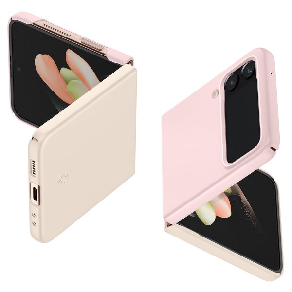 Spigen Samsung Galaxy Z Flip 4 Deksel AirSkin Cotton Pink