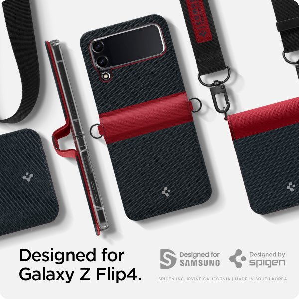 Spigen Samsung Galaxy Z Flip 4 Deksel Compoty Ladybug