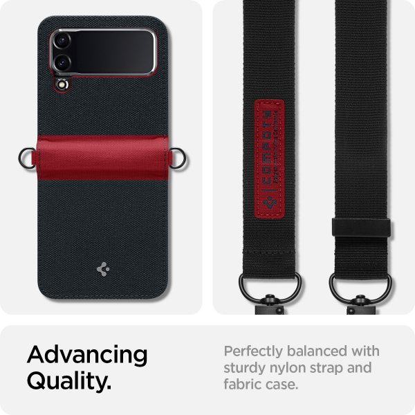 Spigen Samsung Galaxy Z Flip 4 Deksel Compoty Ladybug
