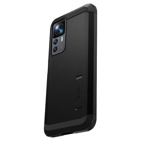 Spigen Xiaomi 12T/12T Pro Deksel Tough Armor Svart
