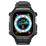 Spigen Apple Watch Ultra Deksel Armbånd Rugged Armor Pro Svart