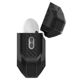 Spigen AirPods Pro 2 Deksel Tough Armor MagSafe Svart