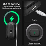 Spigen AirPods Pro 2 Deksel Mag Armor MagFit Matte Black