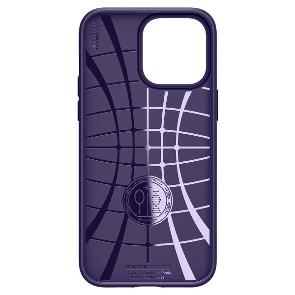 Spigen iPhone 14 Pro Max Deksel Liquid Air Deep Purple