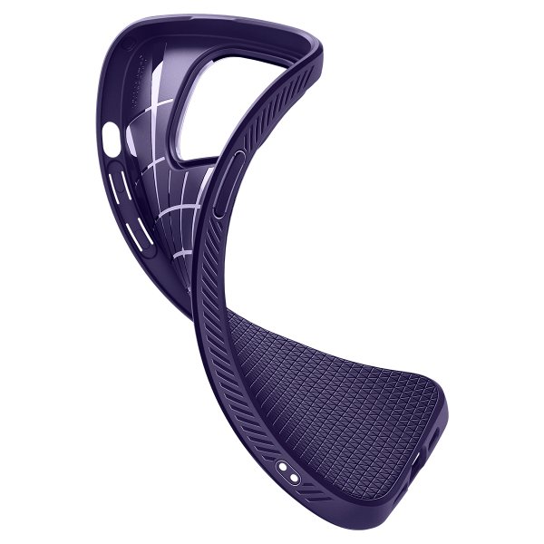 Spigen iPhone 14 Pro Max Deksel Liquid Air Deep Purple
