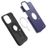 Spigen iPhone 14 Pro Max Deksel Tough Armor MagFit Deep Purple