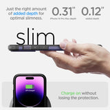 Spigen iPhone 14 Pro Max Deksel Tough Armor MagFit Deep Purple