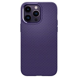 Spigen iPhone 14 Pro Deksel Liquid Air Deep Purple
