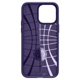 Spigen iPhone 14 Pro Deksel Liquid Air Deep Purple