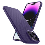 Spigen iPhone 14 Pro Deksel Liquid Air Deep Purple