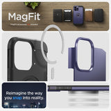 Spigen iPhone 14 Pro Deksel Tough Armor MagFit Deep Purple