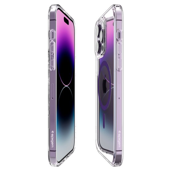 Spigen iPhone 14 Pro Max Deksel Ultra Hybrid MagFit Deep Purple
