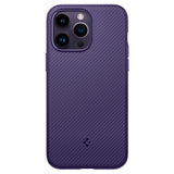 Spigen iPhone 14 Pro Max Deksel Mag Armor MagFit Deep Purple