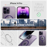 Spigen iPhone 14 Pro Deksel Ultra Hybrid MagFit Deep Purple