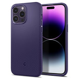 Spigen iPhone 14 Pro Deksel Mag Armor MagFit Deep Purple