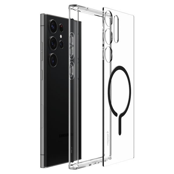 Spigen Samsung Galaxy S23 Ultra Deksel Ultra Hybrid OneTap Ring MagSafe