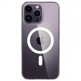 Spigen iPhone 14 Pro Deksel AirSkin Hybrid MagFit Hvit