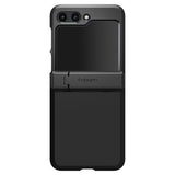 Spigen Samsung Galaxy Z Flip 5 Deksel Tough Armor Pro Svart