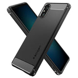 Spigen Sony Xperia 5 V Deksel Rugged Armor Matte Black
