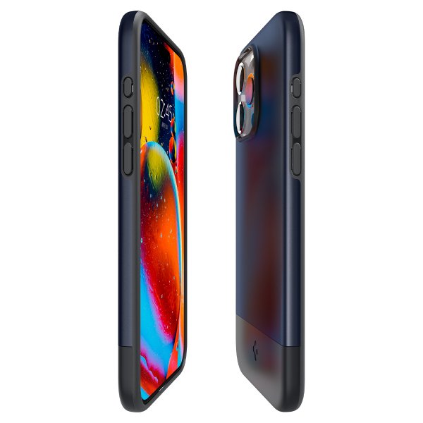 Spigen iPhone 15 Pro Max Deksel Style Armor MagFit Midnight Indigo