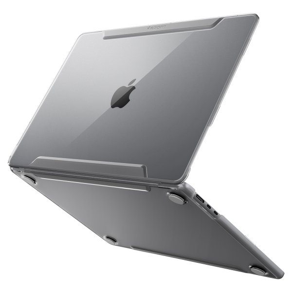 Spigen Macbook Air 15 M2 (A2941)/M3 (A3114) Deksel Thin Fit Crystal Clear