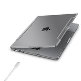 Spigen Macbook Air 15 M2 (A2941)/M3 (A3114) Deksel Thin Fit Crystal Clear