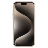 Spigen iPhone 15 Pro Max Deksel Ultra Hybrid MagFit Frost Natural Titanium
