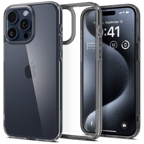 Spigen iPhone 15 Pro Deksel Ultra Hybrid Space Crystal
