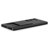 Spigen Samsung Galaxy S24 Ultra Deksel Liquid Slot Matte Black