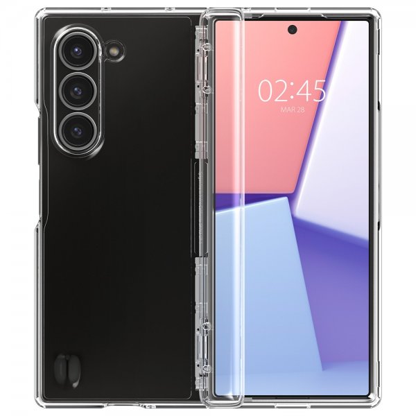 Spigen Samsung Galaxy Z Fold 6 Deksel Ultra Hybrid Pro Crystal Clear