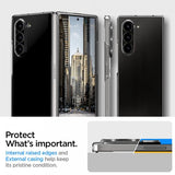 Spigen Samsung Galaxy Z Fold 6 Deksel Air Skin Crystal Clear