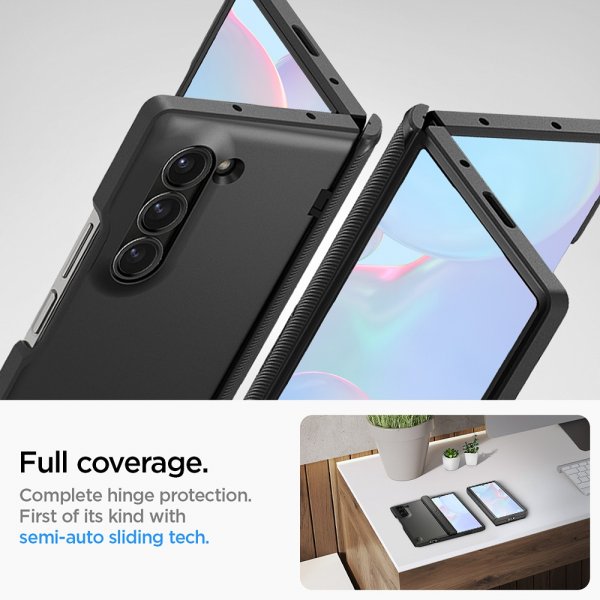 Spigen Samsung Galaxy Z Fold 6 Deksel Slim Armor Pro Svart