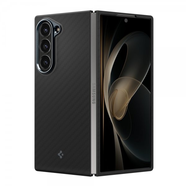 Spigen Samsung Galaxy Z Fold 6 Deksel Air Skin Aramid Svart