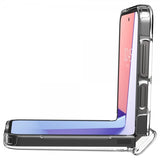 Spigen Samsung Galaxy Z Flip 6/Flip 7 FE Deksel Ultra Hybrid Pro Crystal Clear