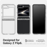 Spigen Samsung Galaxy Z Flip 6/Flip 7 FE Deksel Ultra Hybrid Pro Crystal Clear