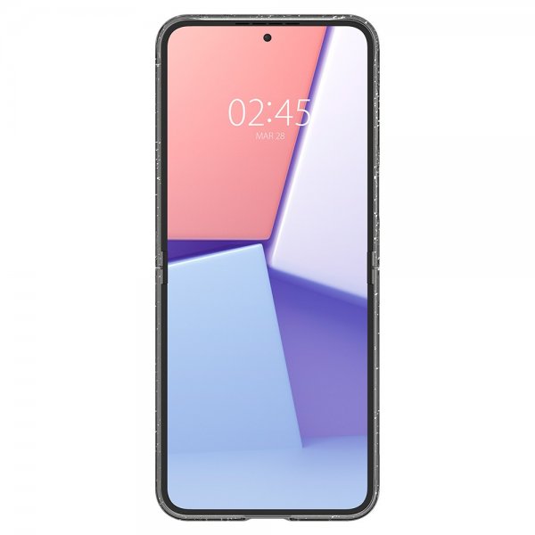 Spigen Samsung Galaxy Z Flip 6/Flip 7 FE Deksel Air Skin Glitter Crystal Quartz