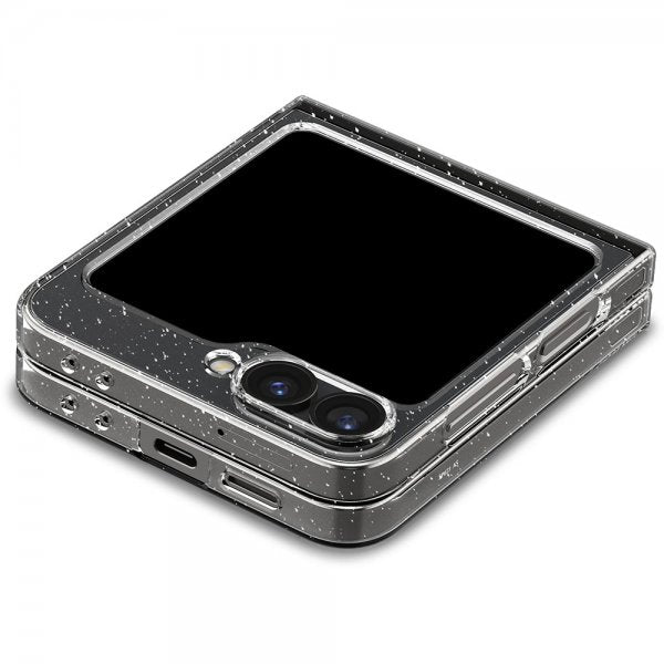 Spigen Samsung Galaxy Z Flip 6/Flip 7 FE Deksel Air Skin Glitter Crystal Quartz