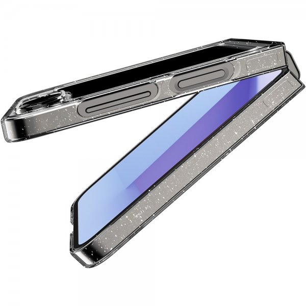 Spigen Samsung Galaxy Z Flip 6/Flip 7 FE Deksel Air Skin Glitter Crystal Quartz