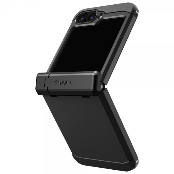 Spigen Samsung Galaxy Z Flip 6/Flip 7 FE Deksel Tough Armor Pro Svart