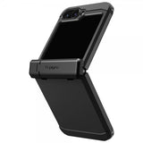 Spigen Samsung Galaxy Z Flip 6/Flip 7 FE Deksel Tough Armor Pro Svart