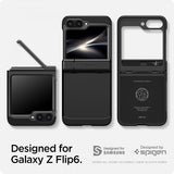 Spigen Samsung Galaxy Z Flip 6/Flip 7 FE Deksel Tough Armor Pro Svart