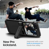 Spigen Samsung Galaxy Z Flip 6/Flip 7 FE Deksel Tough Armor Pro Svart