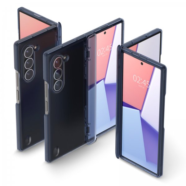Spigen Samsung Galaxy Z Fold 6 Deksel Ultra Hybrid Pro Frost Navy Blue