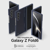 Spigen Samsung Galaxy Z Fold 6 Deksel Ultra Hybrid Pro Frost Navy Blue