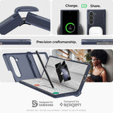 Spigen Samsung Galaxy Z Fold 6 Deksel Ultra Hybrid Pro Frost Navy Blue