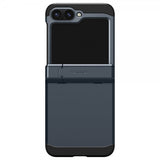 Spigen Samsung Galaxy Z Flip 6/Flip 7 FE Deksel Tough Armor Pro Metal Slate