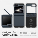 Spigen Samsung Galaxy Z Flip 6/Flip 7 FE Deksel Tough Armor Pro Metal Slate